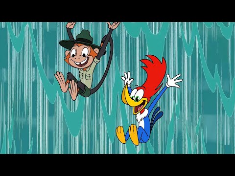 Capa de Pica-Pau nas Cataratas do Iguaçu | Episódio Completo | Pica-Pau | Desenhos Animados em Português