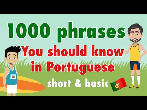 Learn 1000 Short Portuguese Phrases - Useful for Beginners