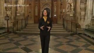 UK Parliament tour - St Stephen's Hall