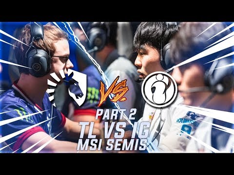 TL vs IG - Games 3 & 4 - FIGHT like a Doublelift, STING like Xmithie - [PART 2]