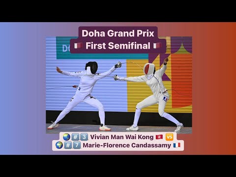 Doha Grand Prix 2023 SWE - L4 - Vivian Man Wai Kong HKG v Maria-Florence Candassamy FRA
