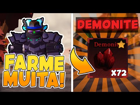 BEST METHOD to catch LOTS OF DEMONITE in THE FORGE!!!