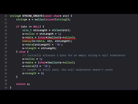 Creating My Own String Library in C
