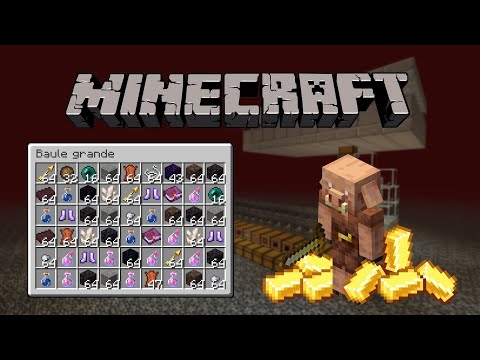 TRADING with PIGLINS and THE OBSIDIAN and QUARTZ FARM!!! JAVA 1.21 and 1.20 – Minecraft Tutorial ITA