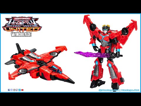 "The City Speaker!" Transformers Legacy United Deluxe Cyberverse Universe Windblade | HNE Toys