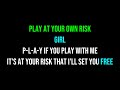 Play At Your Own Risk • Planet Patrol • Lyrics To Training
