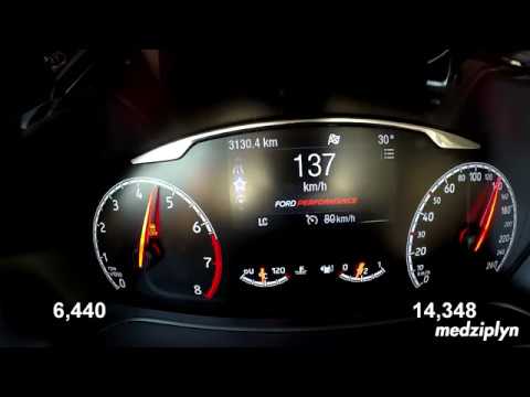 2018 Ford Fiesta ST 1.5 Ecoboost (200hp) Acceleration 0-160km/h, 80-120km/h