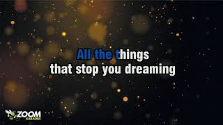 Passenger - Things That Stop You Dreaming - Karaoke Version from Zoom Karaoke