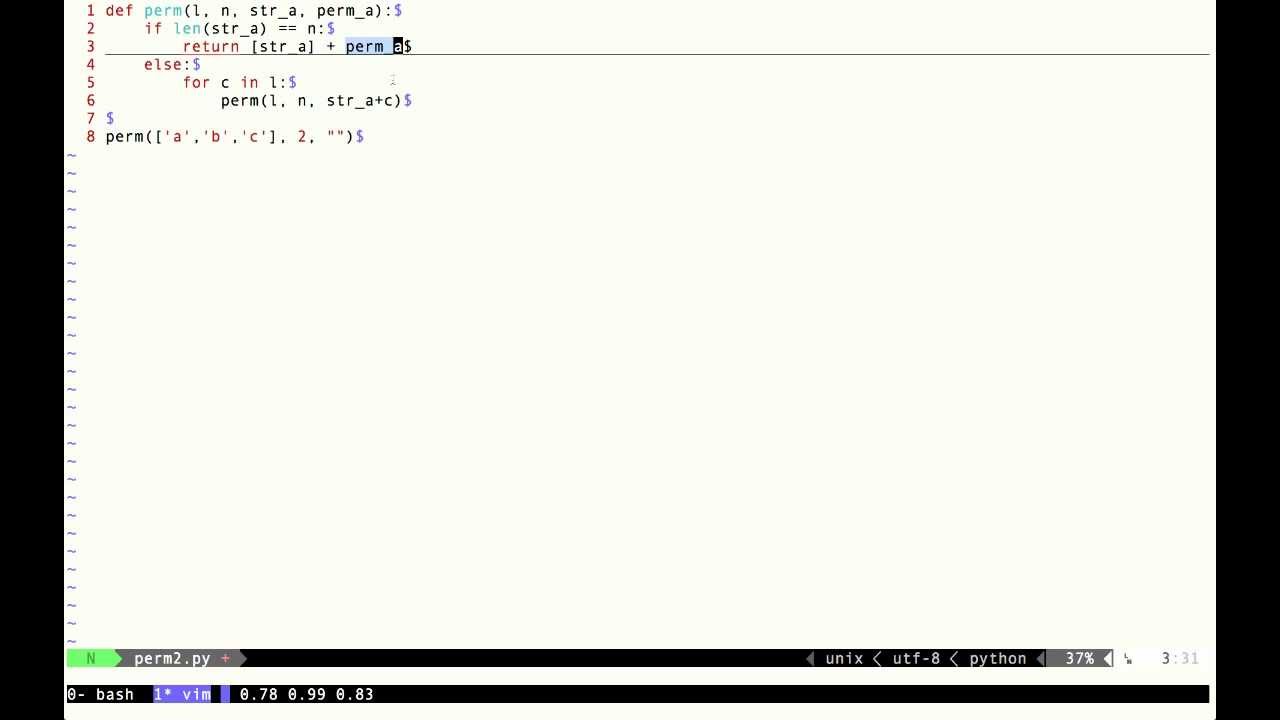 Permutations: An Interview Question