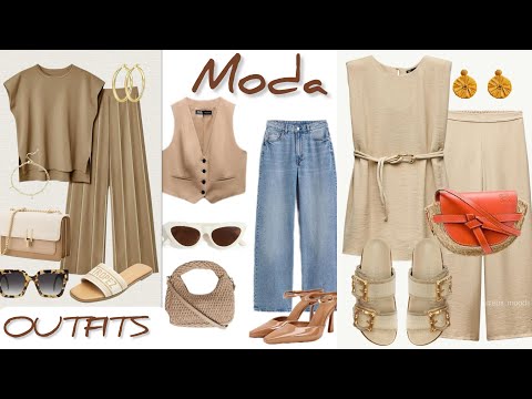 OUTFITS DE MODA OTOÑO INVIERNO 24-2025 Looks en TENDENCIA COMBINACIONES DE ROPA MODERNA