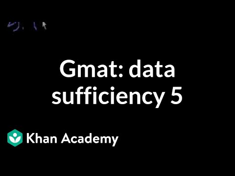 GMAT: Data Sufficiency 5