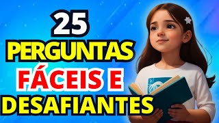 25 PERGUNTAS BÍBLICAS SOBRE MISTÉRIOS BÍBLICOS QUE QUASE NINGUÉM CONSEGUE RESPONDER - QUIZ BIBLICO