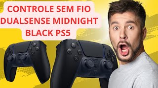 (❌NOVO ALERTA!!❌) Controle sem fio DualSense Midnight Black PS5  Controle Sony Dualsense PS5 sem Fio
