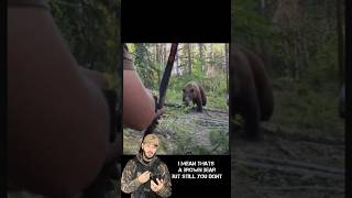 Bow VS Bear. #hunting #blackbear #wildlife #outdoors