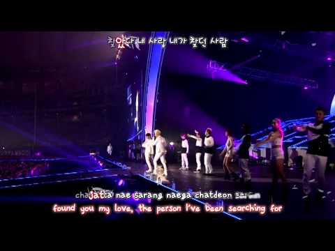 JYJ - Found You / Chajatta / 찾았다 (2013 Concert in Tokyo Dome) [eng + rom + hangul + karaoke sub]