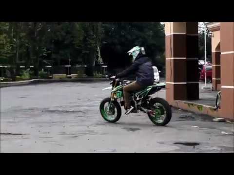 Intip Kawasaki KLX 150 SUPERMOTO Irvan ozy ( Iphenk )
