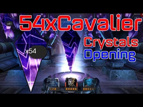 54x Cavalier Crystals Opening | MCOC Cavalier