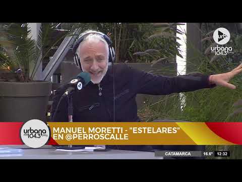 Juan Manuel Moretti de Estelares en el cierre musical de #Perros2021