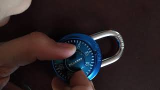 Abrir candado máster lock combinación, por primera vez!!!