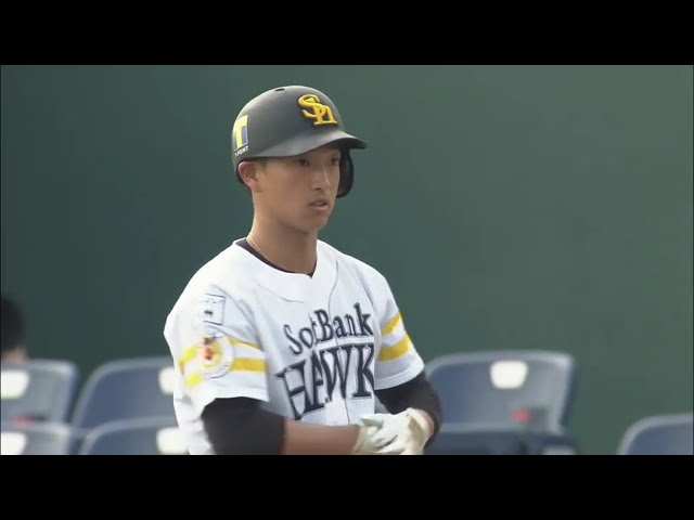 【ファーム】ホークス・古澤のタイムリーヒット!! 2020/6/24 H-D(ファーム)
