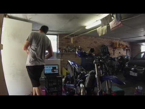 YZ250 Fuel Injection Conversion First Start