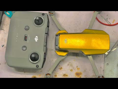 How to fix Dji Mini 1 & 2 GPS Error GPS module repair /crash drone service