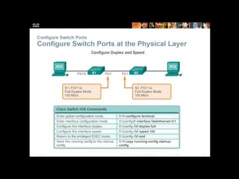 Chapter 2: Switching Concepts and Configuration
