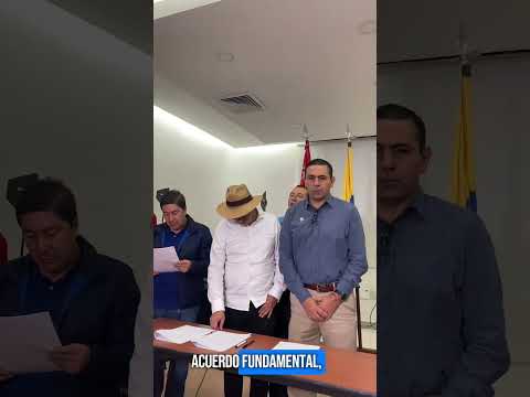 ¡Histórico! Acuerdo Campesino por el Páramo Almorzadero