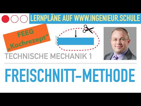 Freischnitt, Freischnitt - Methode für Technische Mechanik – Technische Mechanik 1