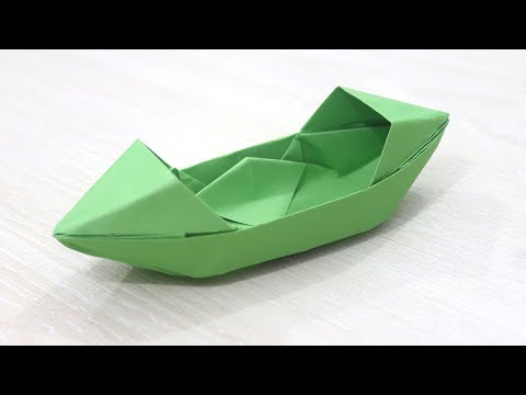 How to Make a Paper Boat that Floats - Origami Boat
