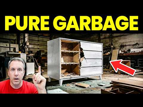 Why 95% of New Furniture is Disposable Garbage (The Wayfair Lie)