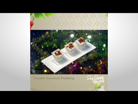 Mazhavil Ruchi I Tender Coconut Pudding I Mazhavil Manorama