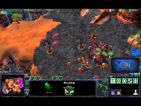 Starcraft 2 SC4D #21 - MutaBling Gameplay 1/2