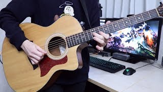 【MHXX】Let's ニャンス（トラベルナ）弾いてみた【ギター】