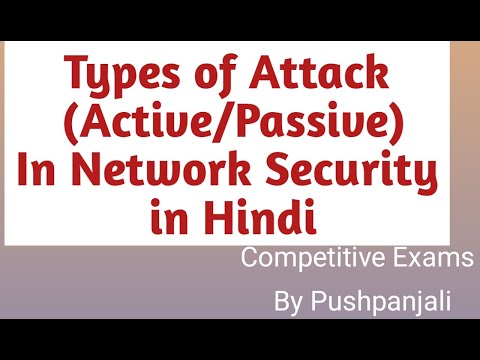 Network Security basic concept in Hindi