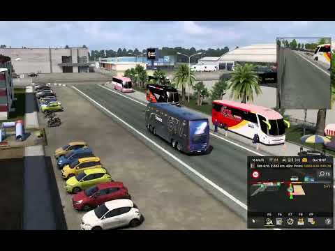 EURO TRUCK SIMULATOR 2 SAINDO DA RODOVIARIA SIMOLANDIA GOIAS A GOJARA MIRIM RORAIMA