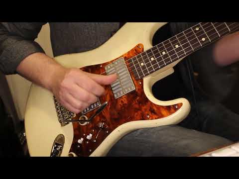 Waterslide Guitars S-Style Dual Foil 2022 Blonde w/ upgraded 1-Piece Body NEW (Authorized Dealer) image 13