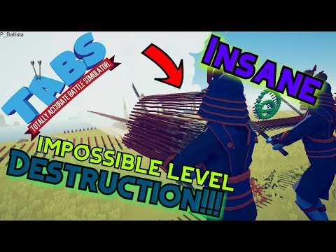 TABS | Beating Impossible Level With (Mods) - Total Accurate Battle Simulator