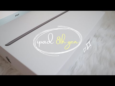 unboxing the iPad 8th generation