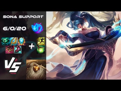 SUPPORT Sona vs Bard - NA Grandmaster Patch 25.S2.1
