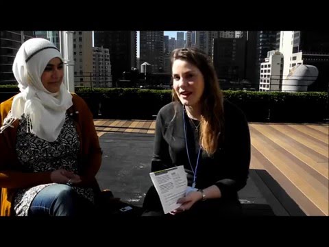 Shabina Begum interviewed by Progressio's Campaigns Officer at CSW