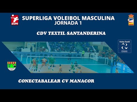 SVM1819 - Jornada 1 - Voley Textil vs Conectabalear CV Manacor