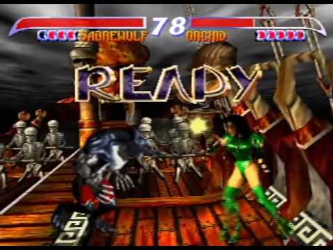 Killer Instinct Gold Battle Replay - Sabrewulf vs. Black Orchid