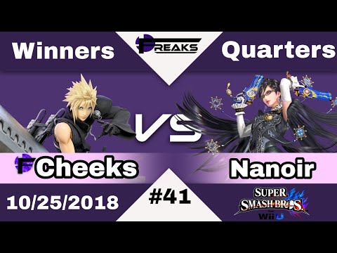 FREAKS 41 Singles Winners: Nanoir (Bayonetta) vs FRKS | Cheeks (Cloud)