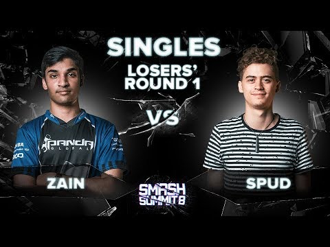 Zain vs Spud - Losers' Round 1: Melee Singles - Smash Summit 8 | Marth vs Marth