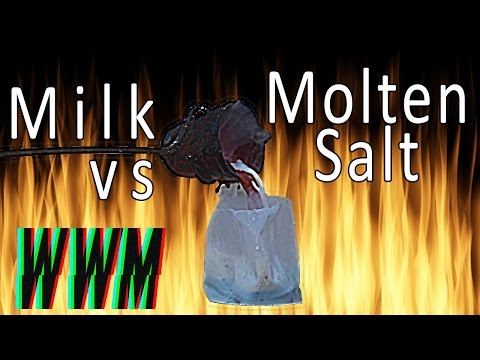 Molten Salt vs. Milk