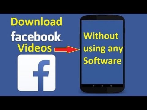 Save Facebook Videos onto your phone!! - Howtosolveit Video
