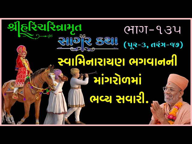 સ્વામિનારાયણ ભગવાનની માંગરોળમાં ભવ્ય સવારી