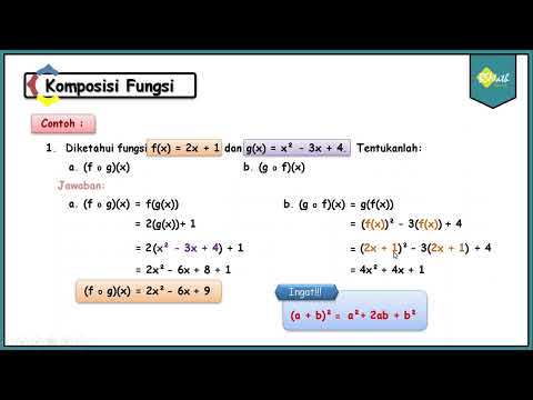 Komposisi Fungsi - Matematika Wajib Kelas XI Kurikulum Merdeka