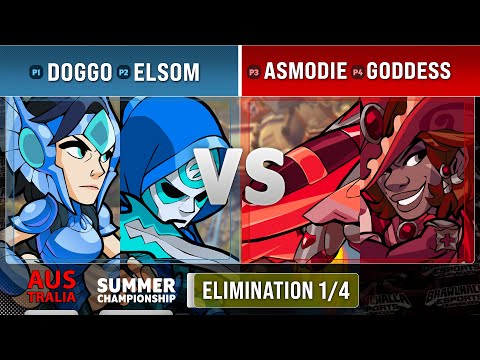 Doggo & Elsom VS Asmodie & Goddess - Elimination 1/4 - AUS - Summer Championship 2022 - Doubles